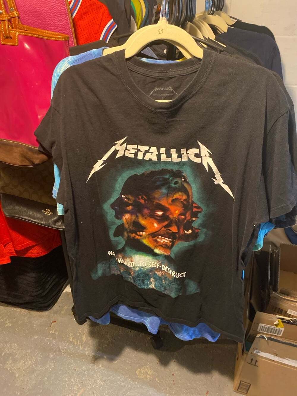Metallica Hardwired... To Self-Destruct WorldWired 2017 Tour T-Shirt